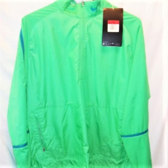 Nike Golf jacket NWT Men L Green Blue 582787 DISCOUNT SHIPPING!!